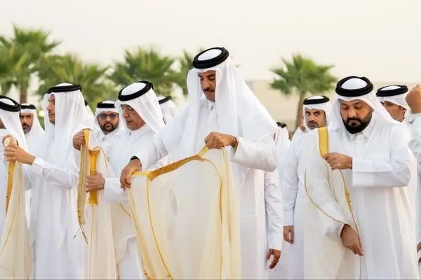 امیر قطر نماز باران اقامه کرد