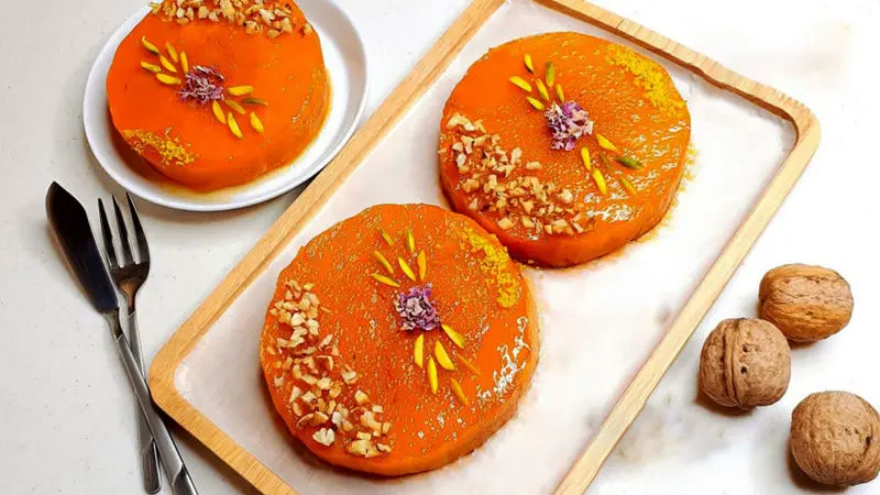 دسر کدو حلوایی