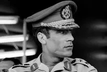 پدر و مادر سرهنگ قذافی، دیکتاتور لیبی در دوران پیری؛ نیم قرن قبل 