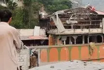 ببینید؛ ویرانی مسجدی در کشمیر در حمله هوایی هند