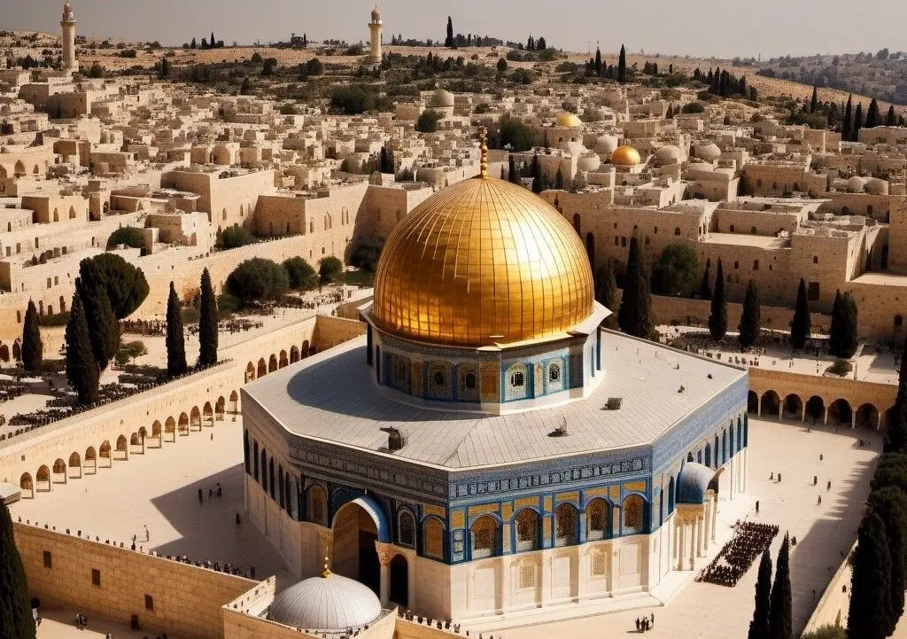  انتشار ویدئوی تحریک‌آمیز با هوش مصنوعی از تخریب قبه الصخره
