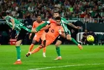 باخت ۳-۵ رئال بتیس مقابل بارسلونا؛ بتیس بعد از طوفان بارسا روشن شد!