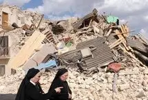 تصاویری از لحظات اولیه زلزله در ناپل ایتالیا
