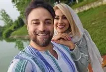 استایل شاد و رنگارنگ همسر بابک جهانبخش