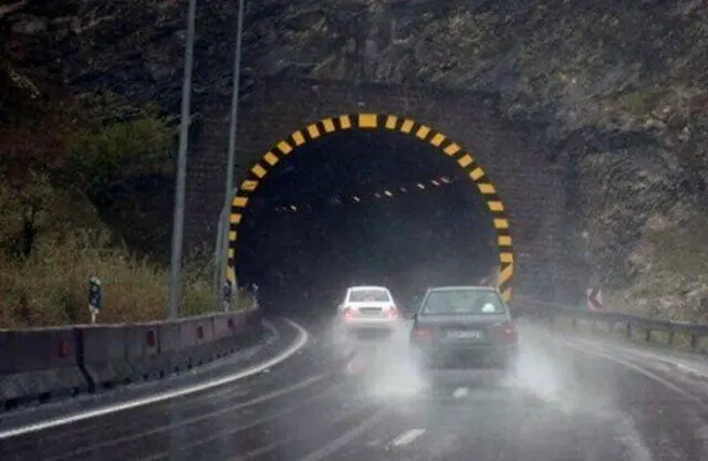 برف در راه این جاده‌ها