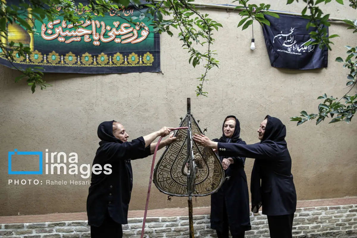 تصاویر؛ آیین سنتی طوق بندان