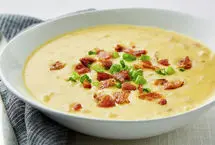 طرز تهیه سوپ سیب زمینی؛ سوپ غلیظ و خوشمزه 