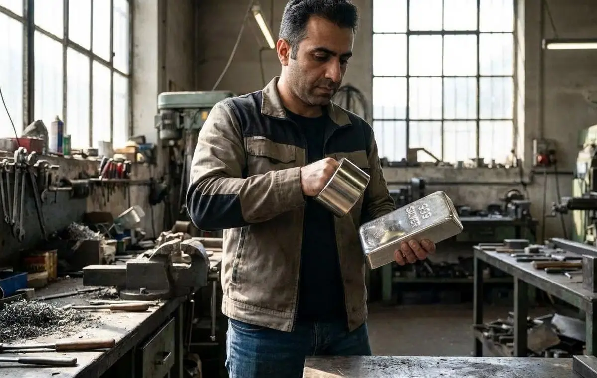 قیمت نقره 999 و 995 چه تفاوتی دارد؛ سود ۳۰۴ درصدی نقره در یک سال