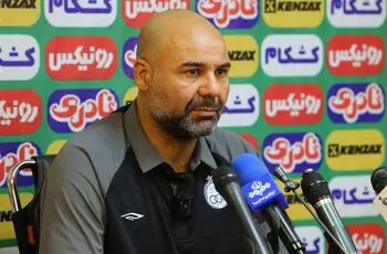 اظهارات سهراب بختیاری‌زاده قبل از بازی استقلال مقابل پیکان