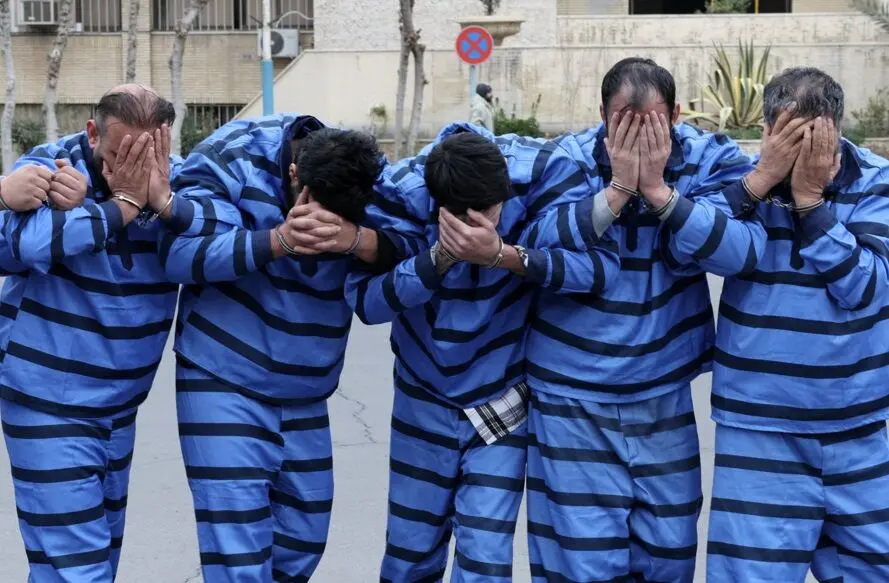 تصاویر؛ سارقان تهران زمین‌گیر شدند
