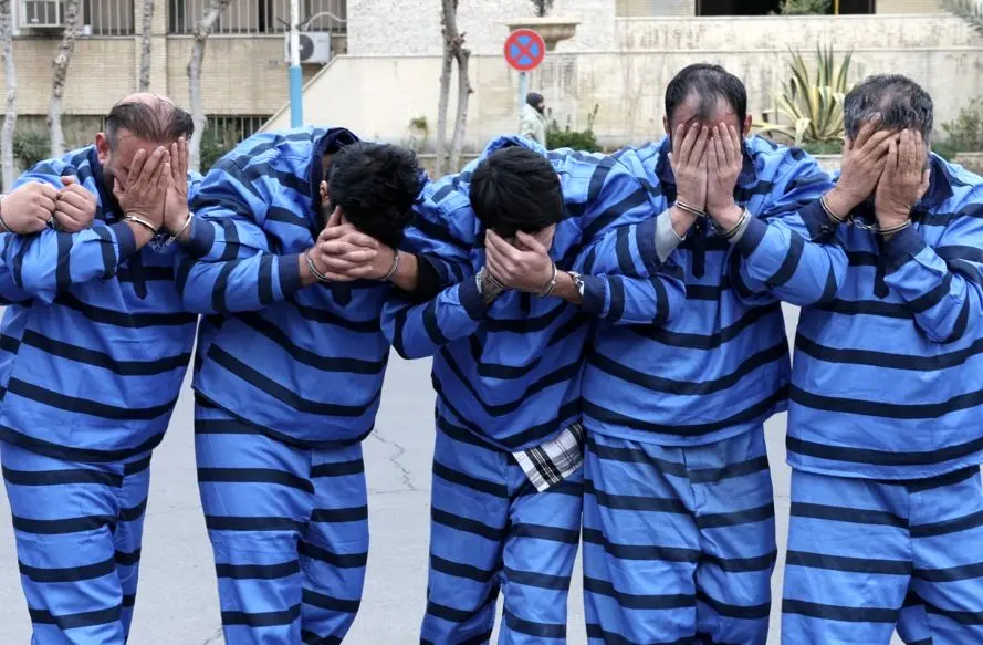 تصاویر؛ سارقان تهران زمین‌گیر شدند
