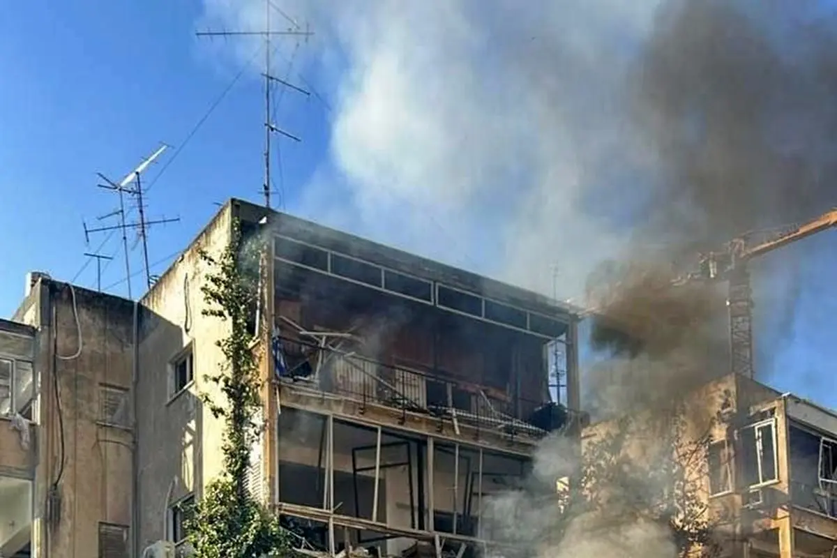 تل‌آویو بعداز اصابت موشک‌های ایرانی