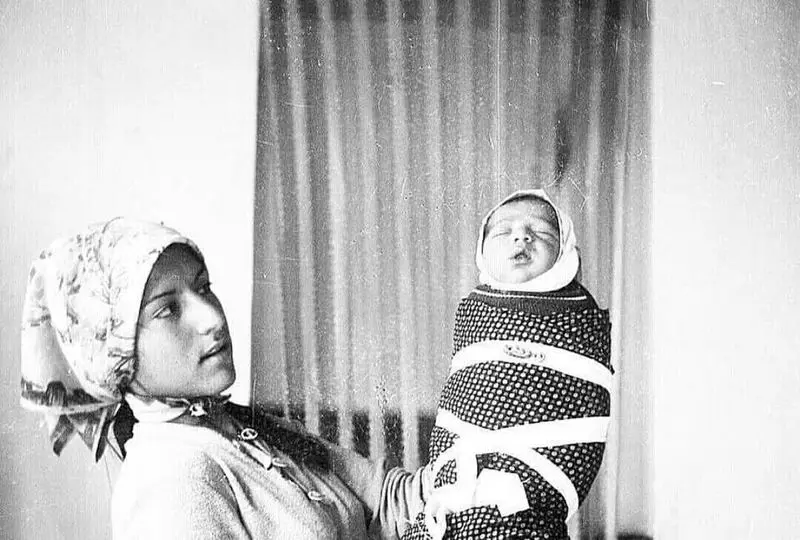 قنداق بچه در قدیم