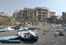 تخریب کامل مجموعه ورزشی شهید پناهی در تهران