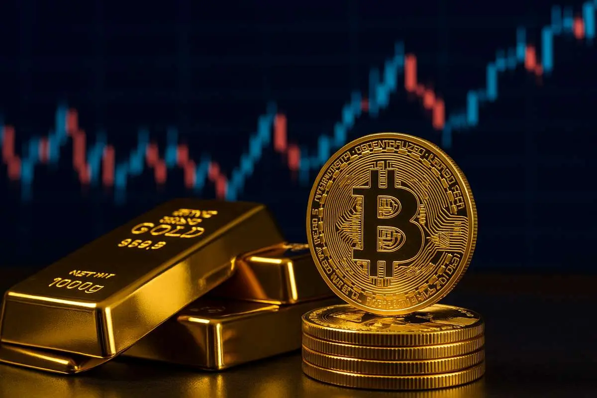 بیتکوین مچ طلا را خواباند!
