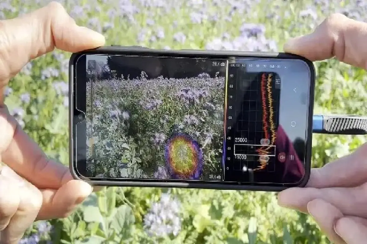 دوربینی که صداها را قابل دیدن می کند!