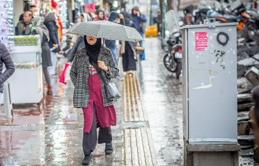 آغاز تغییر الگوی بارشی از هفته جاری/ زمان شروع بارش برف

