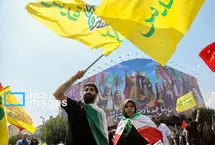 تصاویر؛ حاشیه‌هایی از نماز جمعه تهران پس از حمله اسرائیل به پایتخت