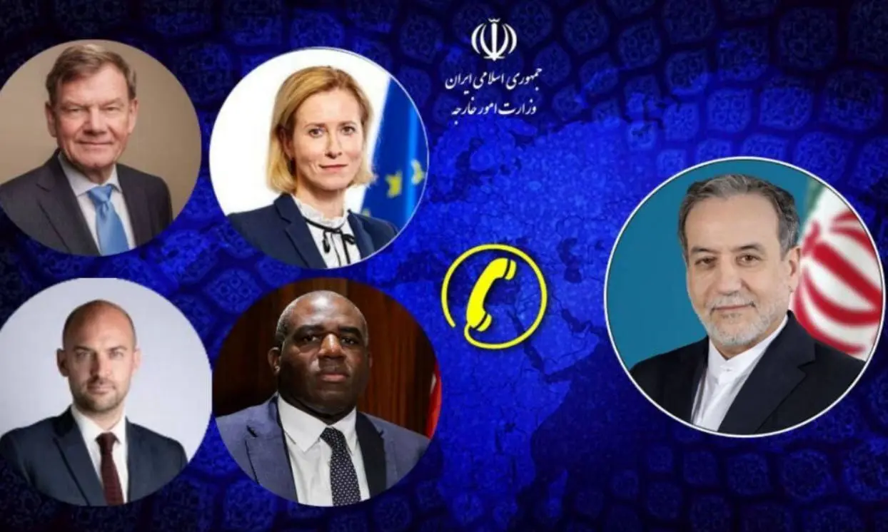 جزئیات گفت‌وگوی تلفنی عراقچی با تروئیکای اروپا و نماینده اتحادیه اروپا