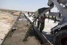تصاویر؛ بازسازی پل‌های تخریب‌شده هرمزگان در حمله آمریکا