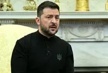 تصاویری از ورود زلنسکی به عربستان سعودی