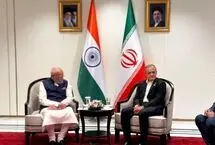دیدار پزشکیان با نارندرا مودی نخست‌وزیر هند 