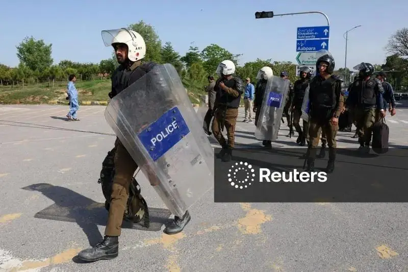 تصاویر رویترز از آمادگی اسلام آباد برای مذاکرات