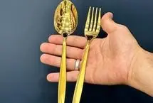 ماجرای قاشق و چنگال طلایی در اتاق بیمارستان