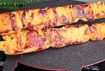 ببینید؛ طرز تهیه جوجه کباب زعفرانی کاردی یا برگی 
