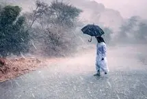 شادی عربستانی‌ها از بارش باران و تگرگ