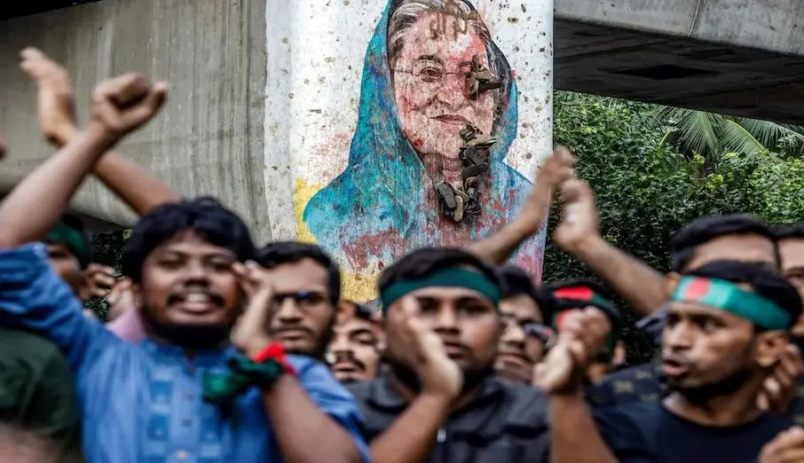 لحظه صدور حکم اعدام شیخ حسینه