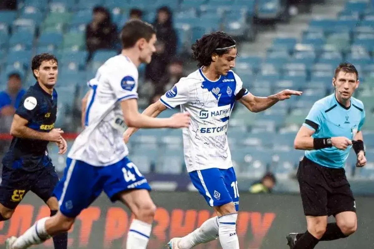 تساوی دینامو در حضور ۸۶ دقیقه‌ای ستاره ایرانی