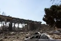 تصاویر؛ تخریب ورزشگاه بعثت در تهران