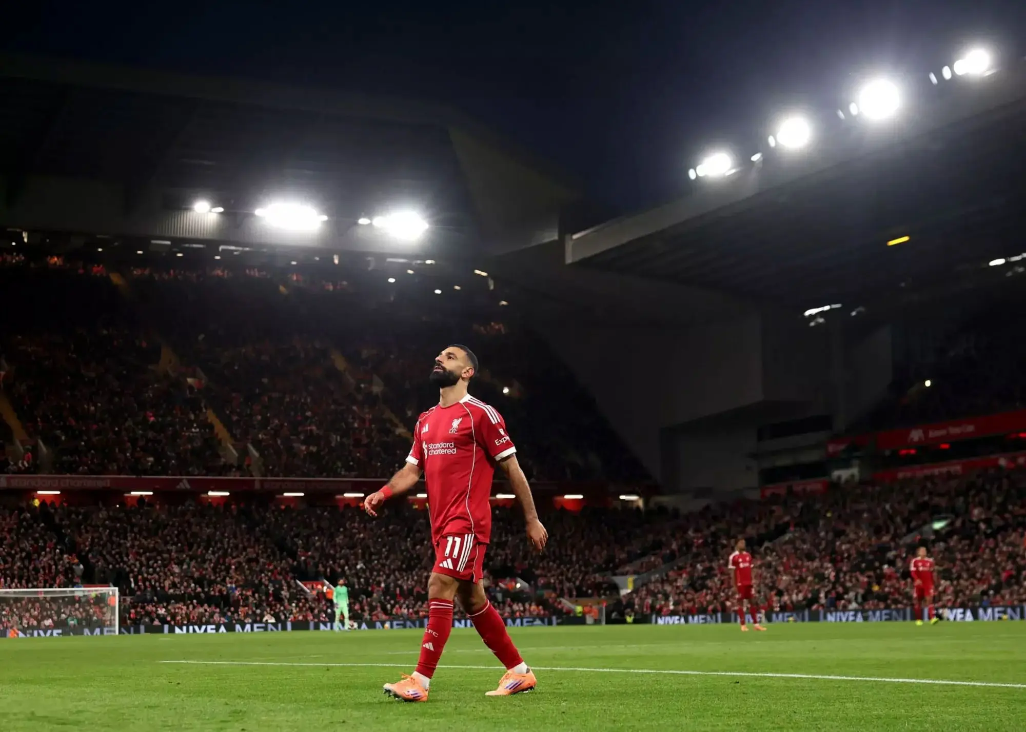 صلاح با پاس گل به آنفیلد برگشت و تاج‌گذاری کرد!