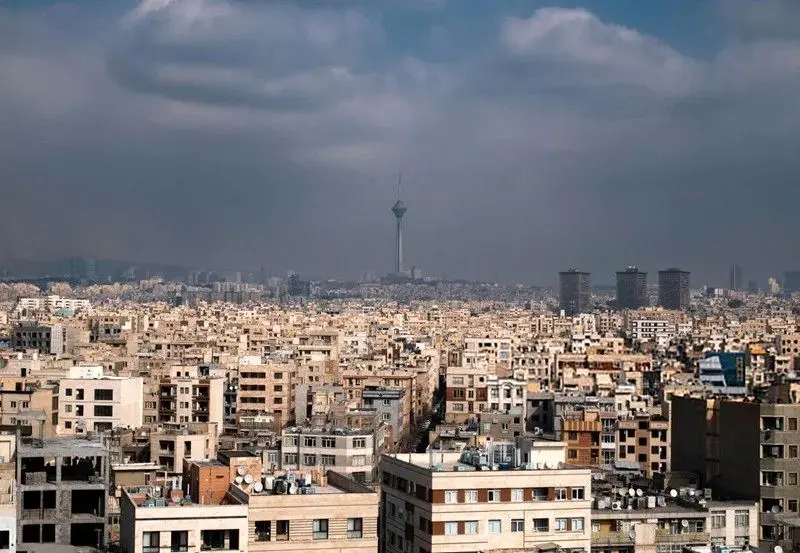 ویدئو؛ آسمان خروشان امشب تهران