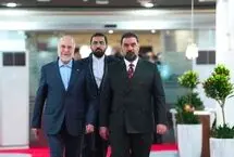 هدیه قالیباف به رئیس مجلس عراق