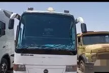 رانندگی نوجوان ۱۸ ساله با اتوبوس و بازی با جان ۴۰ مسافر