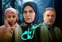 احمد پورخوش و گلچهره سجادیه در پشت صحنه سریال آنام