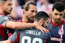 طارمی در ترکیب اصلی المپیاکوس مقابل آریس