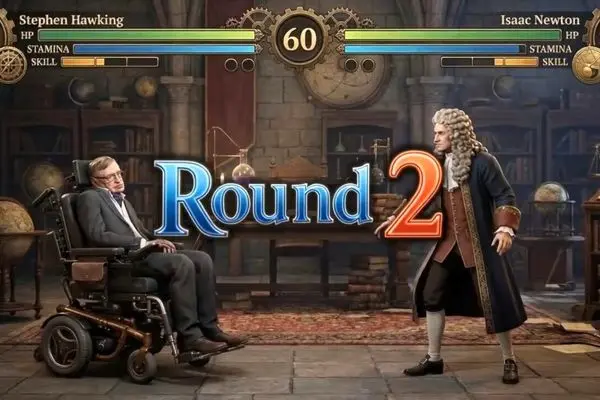 نبرد خیالی دو نابغه؛ هاوکینگ در برابر نیوتون!