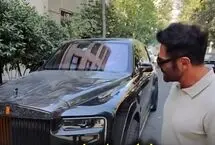 رونمایی از خودروی لاکچری رضا گلزار