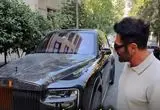 رونمایی از خودروی لاکچری رضا گلزار