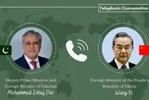 تفاهم با ایران محور رایزنی چین و پاکستان/ اشاره‌ای به ابتکار پنج ماده‌ای این دو کشور
