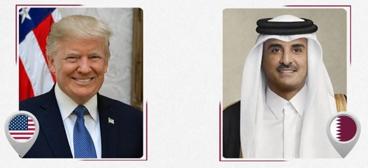 امیر قطر به ترامپ: دوحه آماده حمایت از میانجی‌گری برای پایان جنگ با ایران است