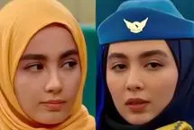 (عکس) سونیا و سنا حسینی، دوقلوهای «پایتخت» در کنار مادرشان