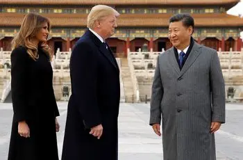 ترامپ ۱۱ فروردین به چین می رود
