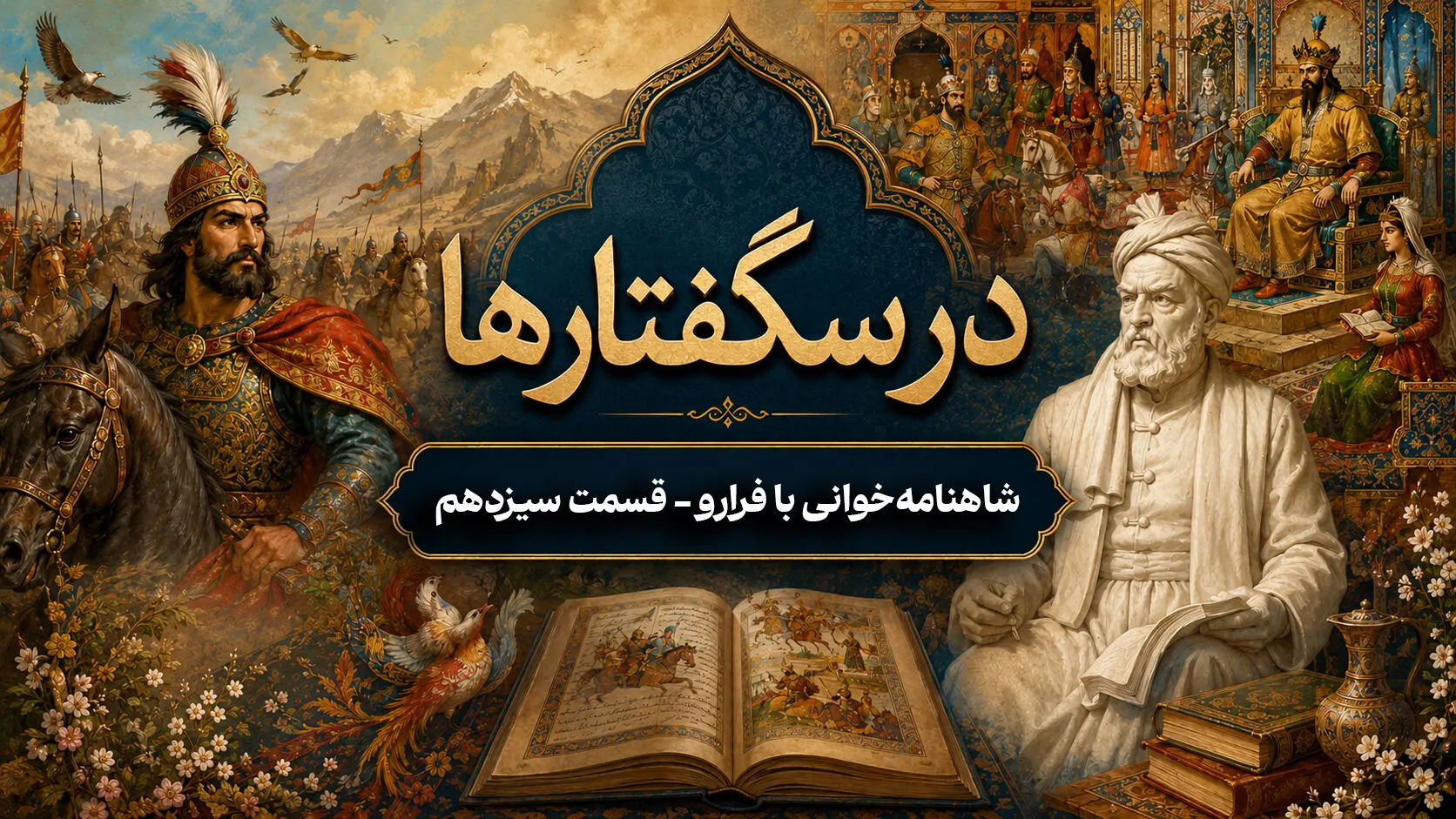 آزمون فریدون برای شناخت عیار سه پسر خویش در بازگشت آنها از یمن