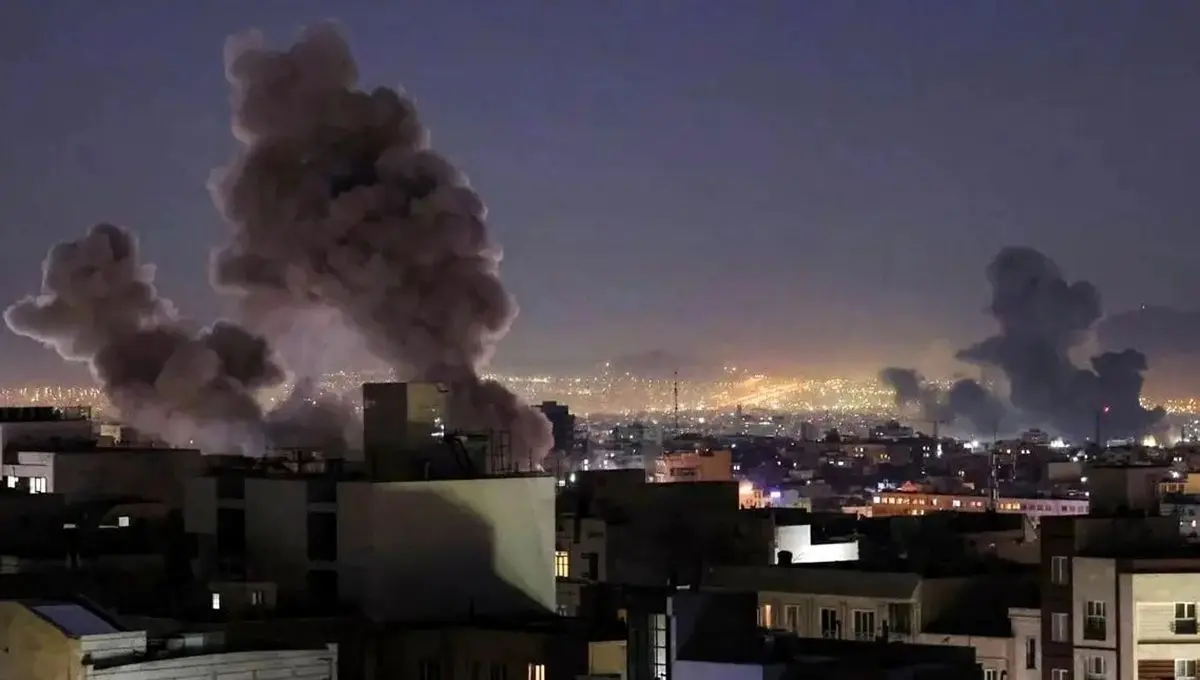 حملات بامداد شنبه به تهران/ مناطق و مکان‌های حمله شده