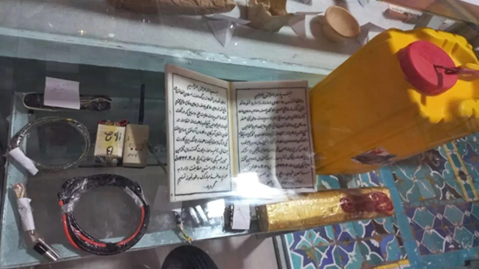 ببینید؛ موزه تسلیحات انتحاری طالبان