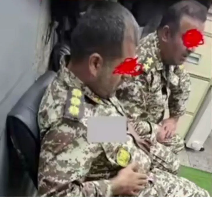 دستگیری افراد کلیپ مترو تهران با لباس ارتشی و پرچم شیر و خورشید